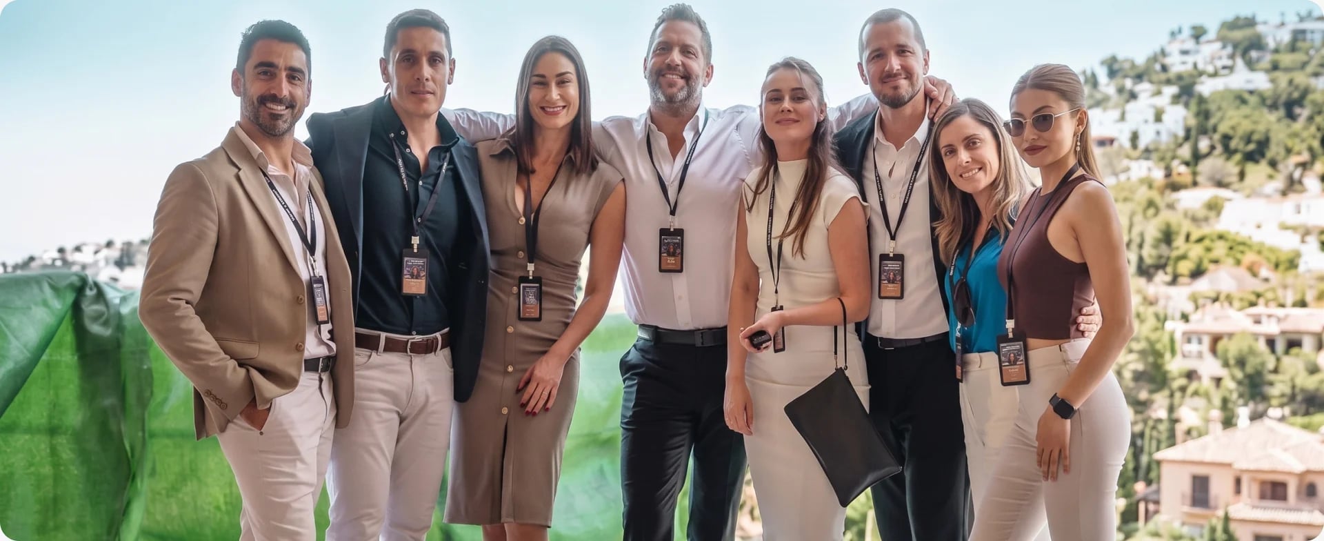 El equipo de Acapulco Centro al completo, al aire libre